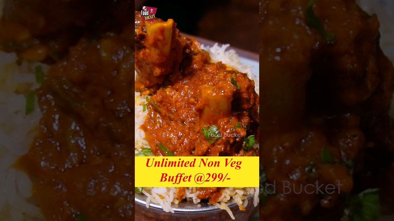 Unlimited Non-veg Buffet  | Zamindar Restaurant |  @FoodBucketOfficial