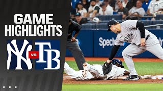 Yankees vs. Rays Game Highlights (5\/10\/24) | MLB Highlights