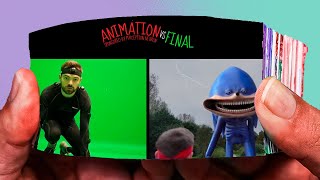 [ANIMATION vs FINAL] Shin Sonic Tapes Sad Origin PART 1 | Flipbook