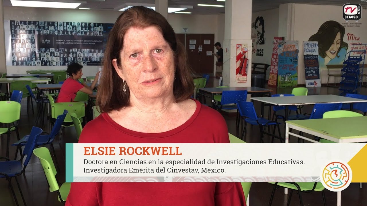 Elsie Rockwell, investigadora mexicana, invita a #CLACSO2018 - YouTube