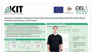 [OFC 2022] Geometric Constellation Shaping for Phase-noise Channels Using a Differentiable Blind ...