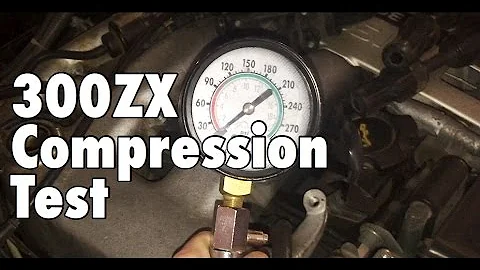 How To Do a Compression Test On a 300zx