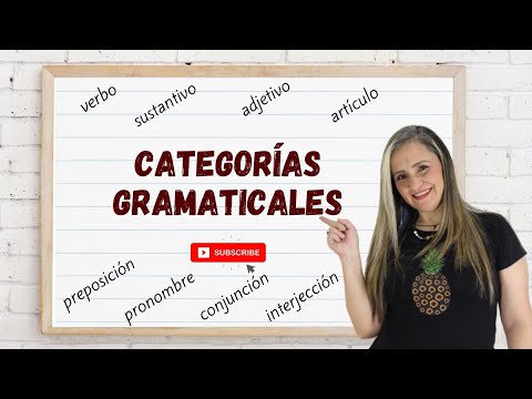 Vídeo: La Cara Com A Categoria Gramatical