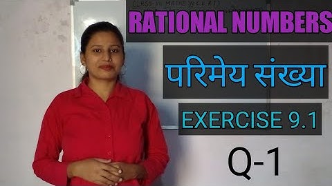 Q-1 | Ex-9.1| Chapter -9 | Rational Numbers | CLASS-7 | Maths | NCERT | INTENSIVE STUDY |