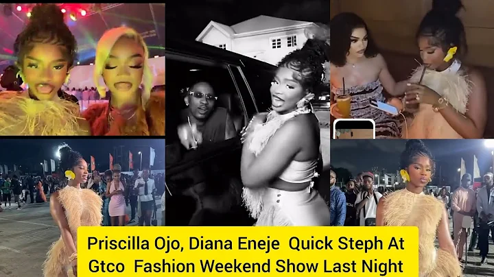 Priscilla Ojo, Diana Eneje and Quick Steph At GTCO Fashion Weekend showl