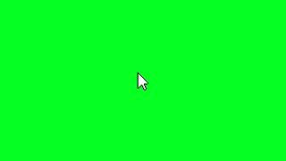 Mouse Click Cursor Free Green Screen