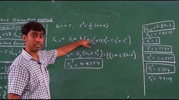 Adam’s Bashforth Predictor Corrector Method with Numerical Example