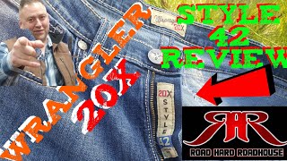 Wrangler 20X Style 42 Clic Boot Cut Jeans Review Only 3 Washes