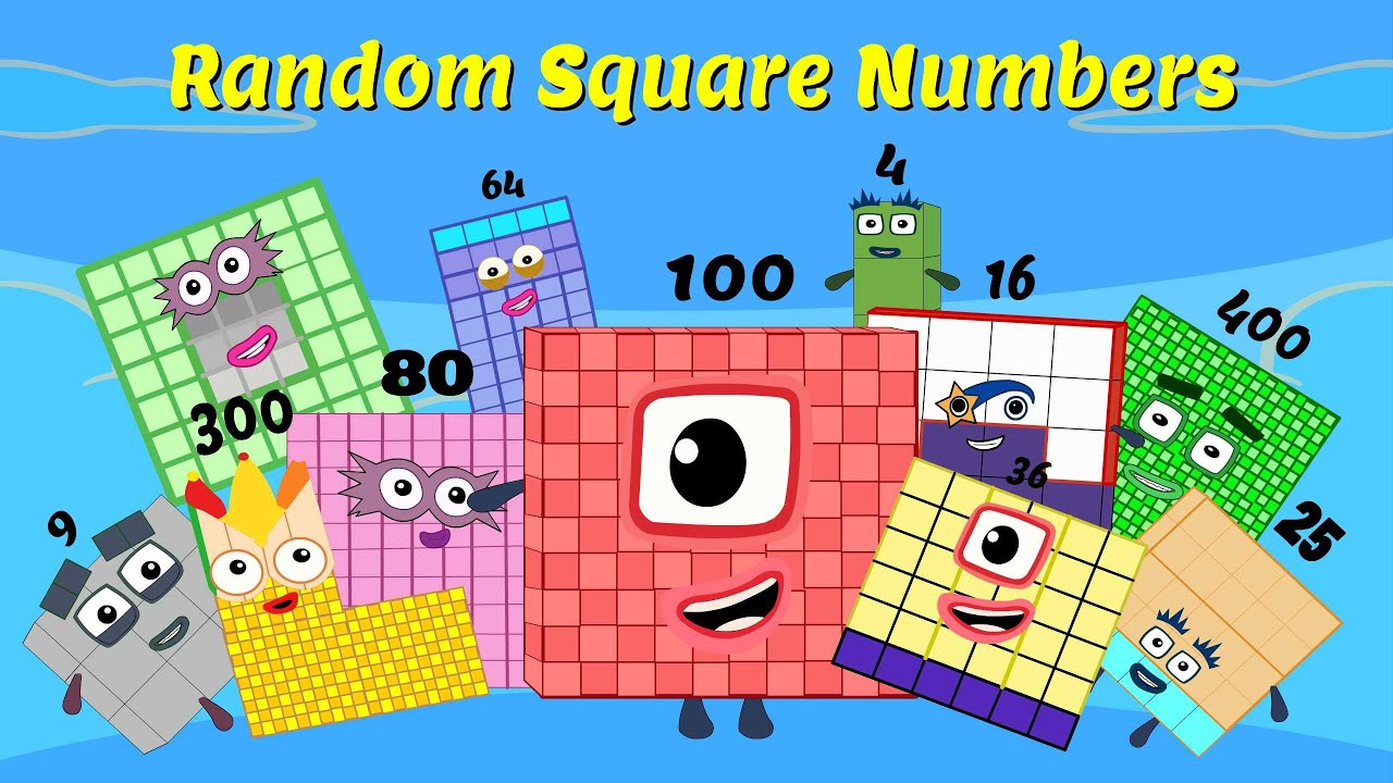 Numberblocks Square Number Surprise! Adding Big & Small | Kids Math Adventure"