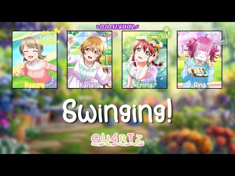 Swinging!｜QU4RTZ｜FULL+LYRICS【ROM/KAN/ENG】｜Love Live! - YouTube