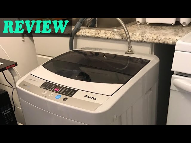 Q's Reviews🤔: COMFEE' 1.6 Cu.ft Portable Washing Machine, 11lbs Capacity  Fully Automatic 