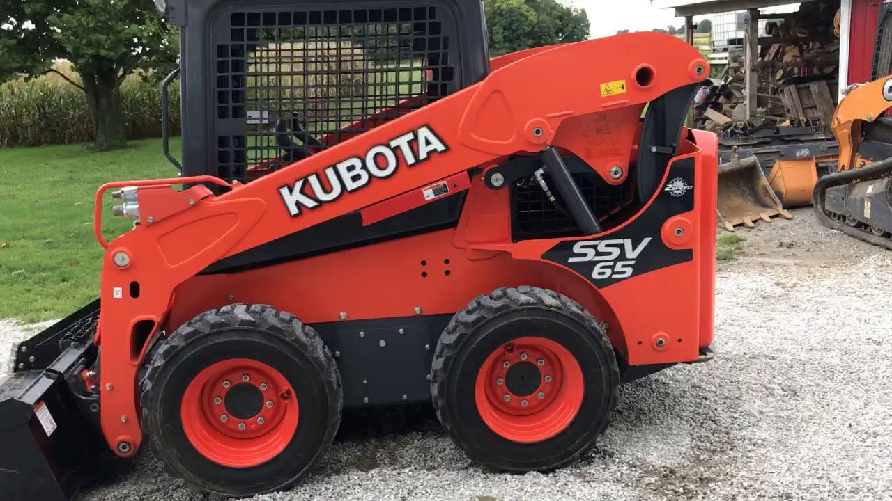 Kubota SSV65 Skid Steer Overview YouTube