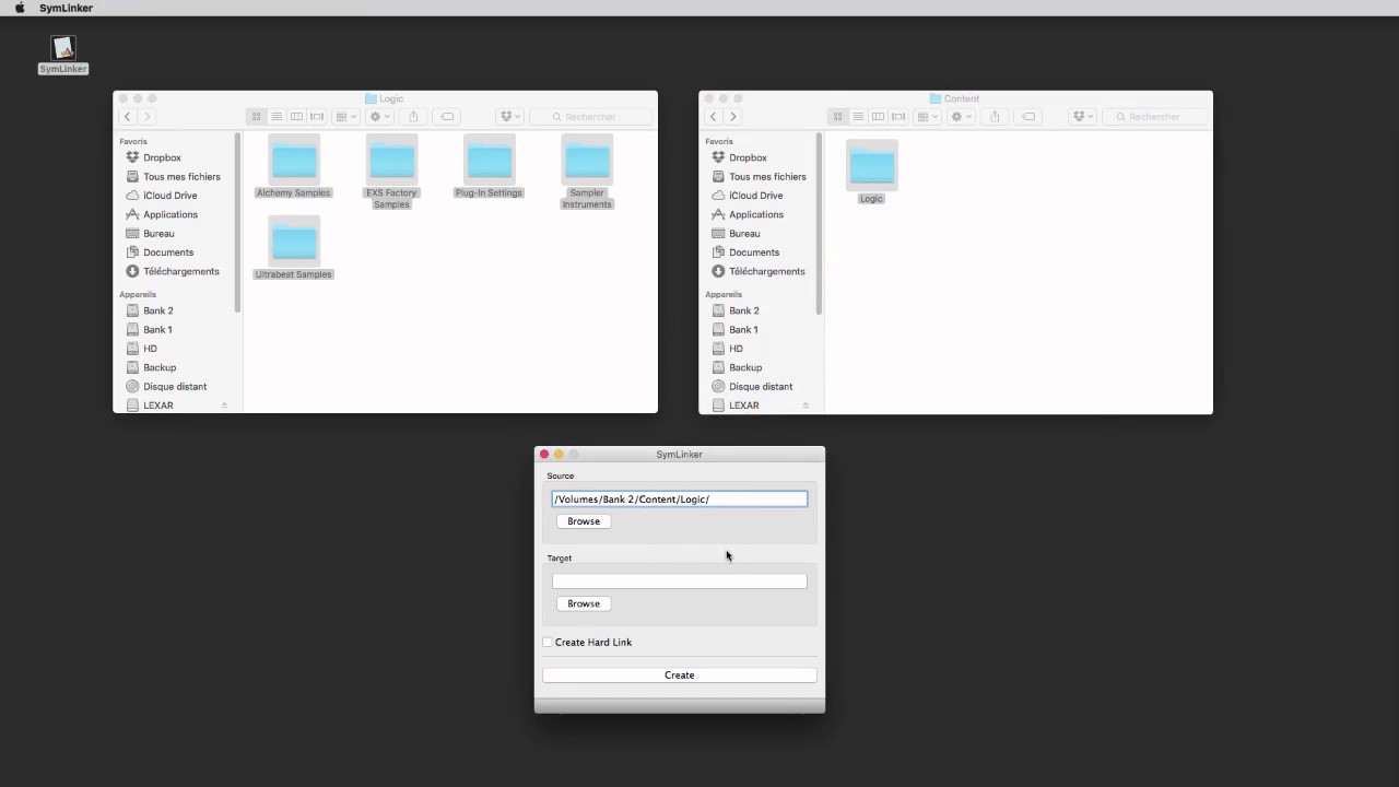Déplacer le contenu additionnel de LPX sur un autre disque avec symlinker