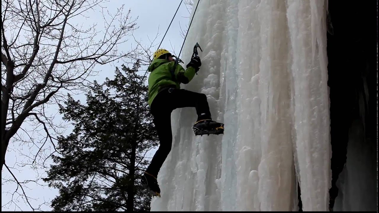 Ice climbing-Kaaterskill Falls, NY