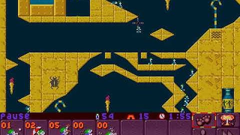 Lemmings 2 custom - Throw the Switch by Clam
