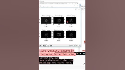 Rice Quality analysis using machine learning python
