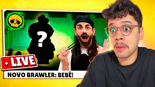 REAGINDO ao NOVO BRAWLER BEBE do BRAWL STARS 🔥😎 *BRAWL TALK*