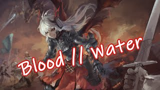 Nightcore - Blood // Water [Lyrics]