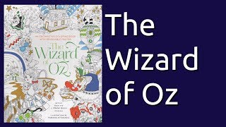 Coloring Book Flip Through: The Wizard of Oz