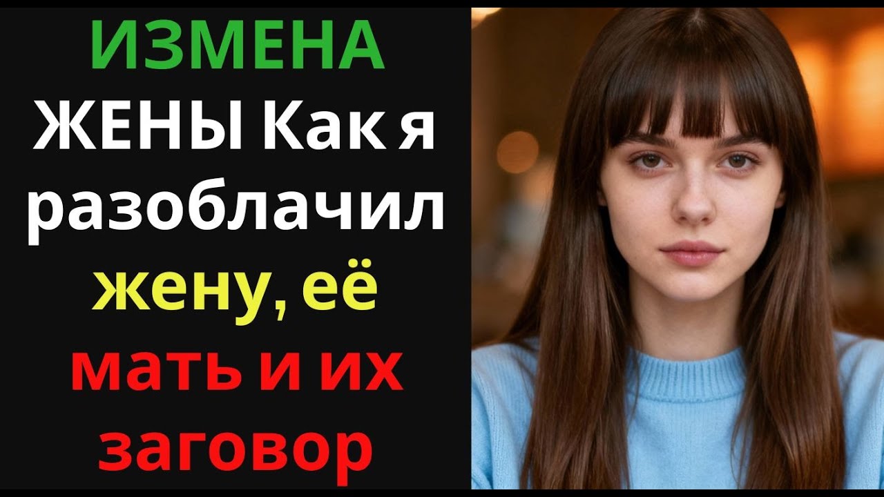 ИЗМЕНА ЖЕНЫ Как я разоблачил жену, её мать и их заговор
