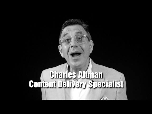 Meet Charles Altman | Content Delivery Specialist