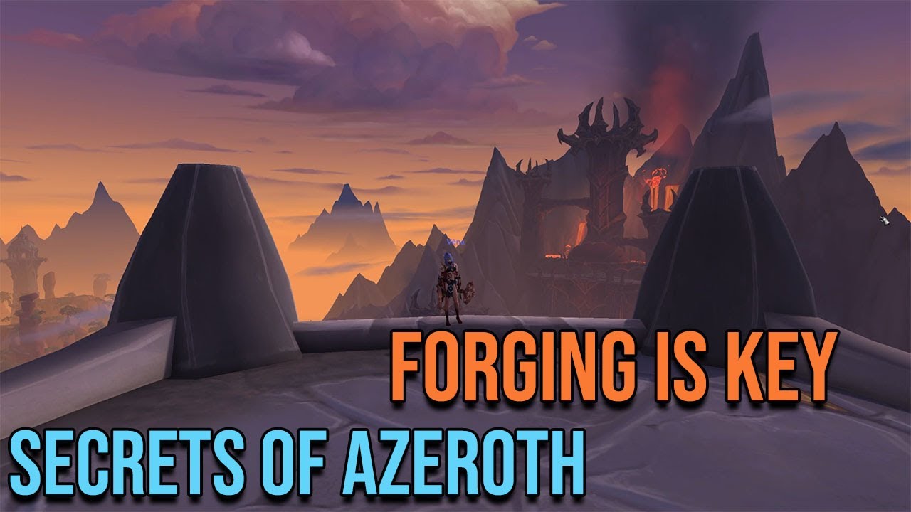 Reforging A Legend - Secrets of Azeroth 10: Forging is Key - Whodunnit? achievement