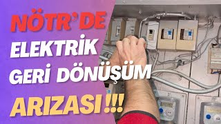 Nötr de neden elektrik olur