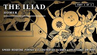 The Iliad - Illustrated Audiobook for Focused Reading (Part 2/2) screenshot 4