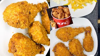 POULET KFC  MAISON super facile/ crispy chicken/ poulet pané