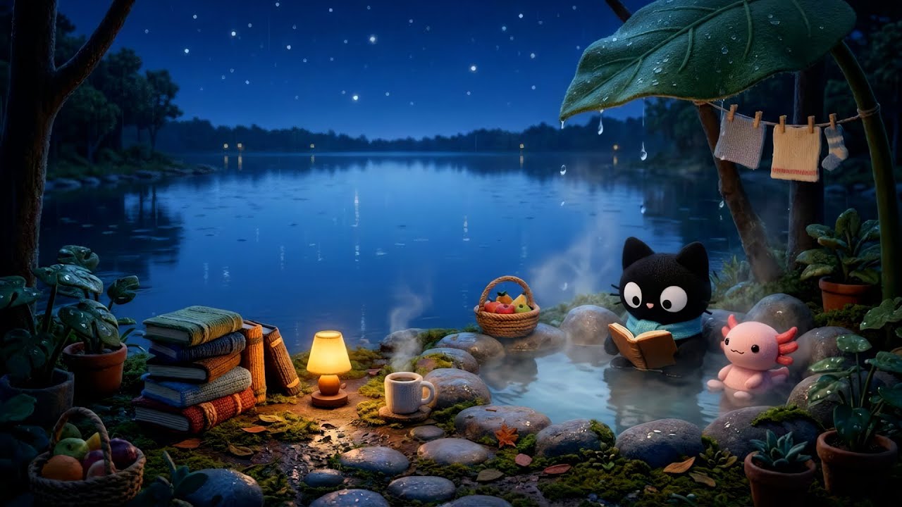 🎶 Chill Lofi Beats — Уютные Лоуфай Биты с Звуками Дождя для Фокуса и Расслабления 🌧️☕