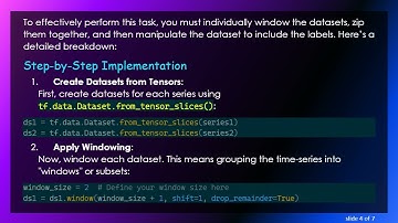Mastering tf.data for Time-Series Batching in LSTM Models