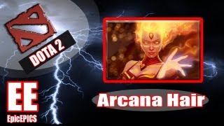 Dota 2 Item Showcase Lina Arcana Hair