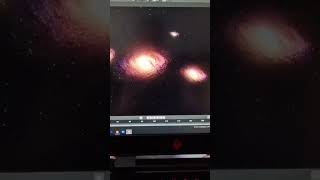 Simple Galaxies in Blender