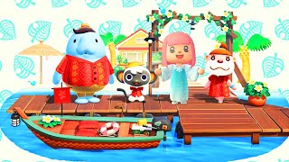 JE DECOUVRE le DLC HAPPY HOME PARADISE ANIMAL CROSSING NEW HORIZONS ACNH LIVE FR