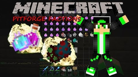 PitForge Factions Ep. 5: OP Raid | SO MANY SPAWN EGGS AND POTIONS!