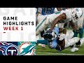 Titans vs. Dolphins Week 1 Highlights | NFL 2018