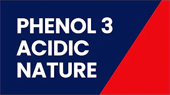 PHENOL 3 Acidic Nature