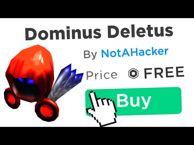 THE BANNED DOMINUS OF ROBLOX.. (HOW TO GET ONE?) 