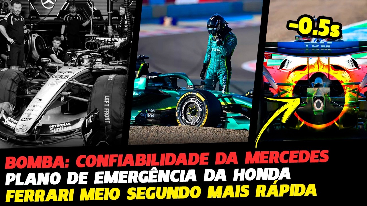 🚨BOMBA: CONFIABILIDADE DA MERCEDES, TRUQUE DA FERRARI GERA 0.5s E HONDA | FÓRMULA 1 | GPEMCASA