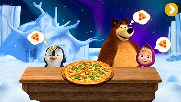 Masha and the Bear Pizzeria Game! Pizza Maker Game (Part 13)
