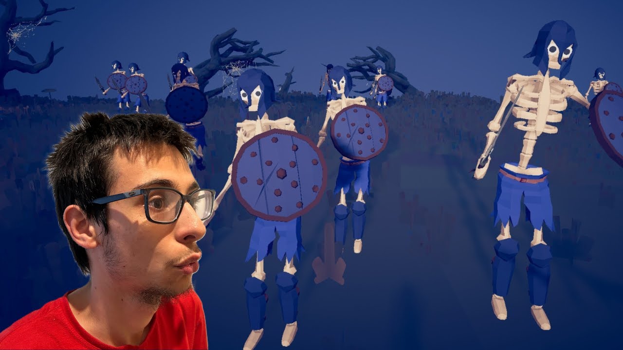 OS ESQUELETOS DO MAL! totally accurate battle simulator #9