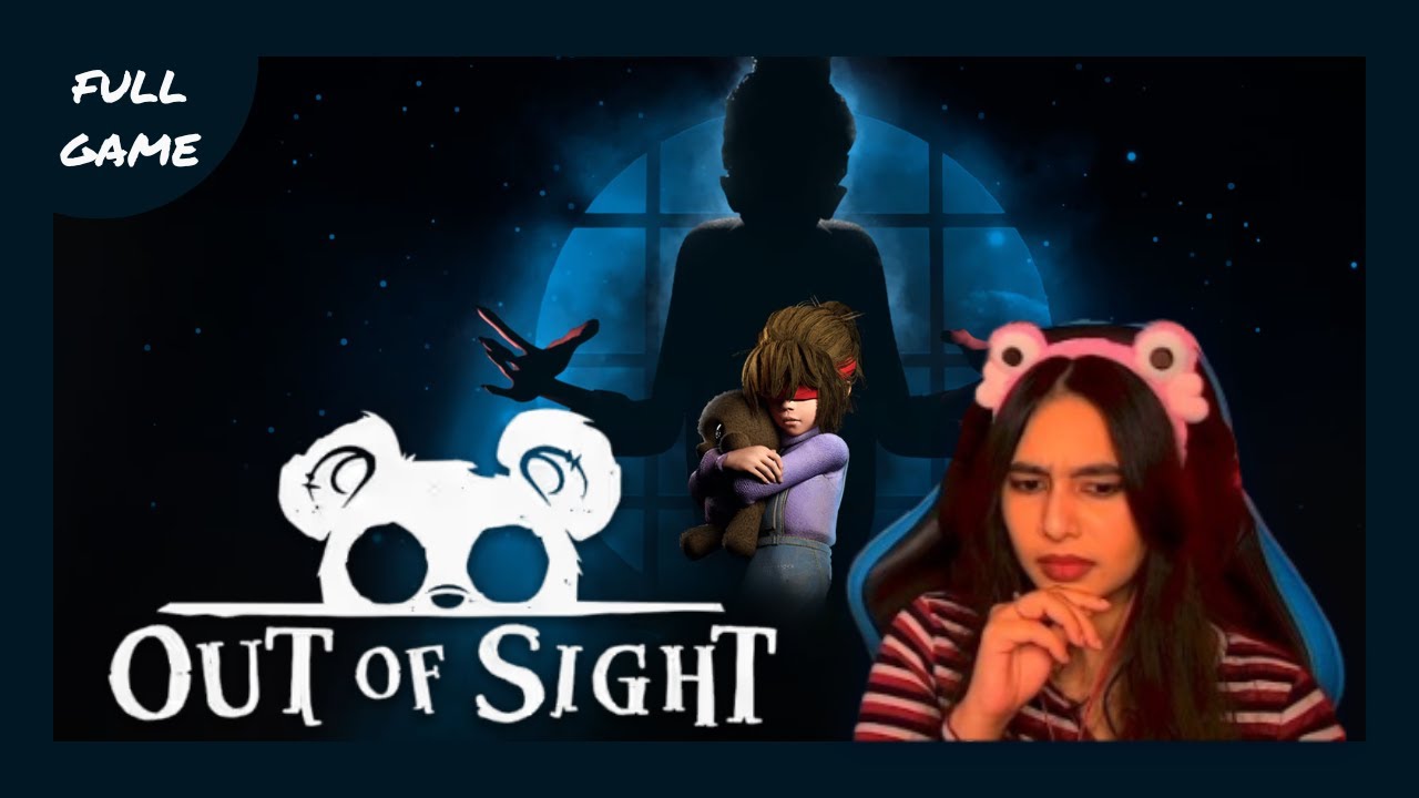 The Cutest Horror Game Yet! | Out of Sight | Full Playthrough – Start to Finish