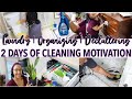 ALL DAY CLEAN WITH ME / 2 DAYS OF CLEANING MOTIVATION / LAUNDRY MOTIVATION 2021 / SPEED CLEANING