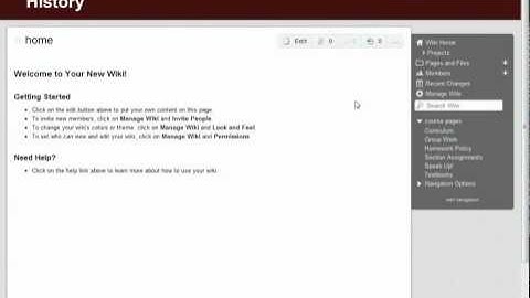 Creating Educational Wikis