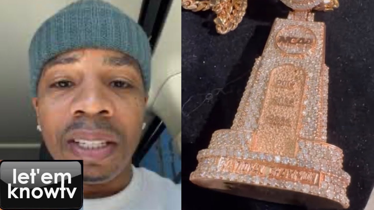 Plies Just Copped This Diamond Chain For Basketball Coach Dawn Staley ...
