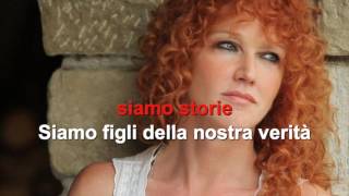 Fiorella Mannoia - Che sia benedetta - Karaoke piano version chords