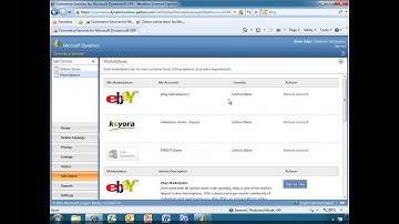 Microsoft Dynamics AX Retail: Demonstrating eBay