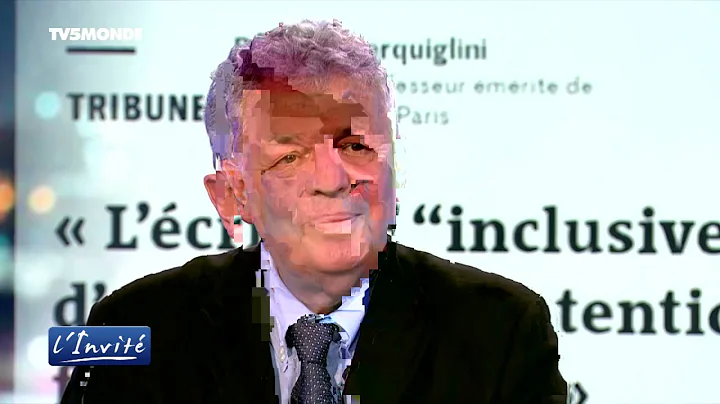Bernard CERQUIGLINI: "L'criture inclusive est une ...