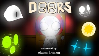 Roblox Doors Floor 1 : The Hotel |Akuma Demon|