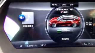 Tesla model s supercharger kein problem ...